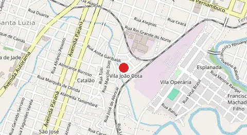 Mapa de Vila João Cota