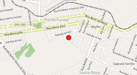 Mapa de Residencial Santa Barbara