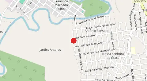Mapa de Antônio Fonseca