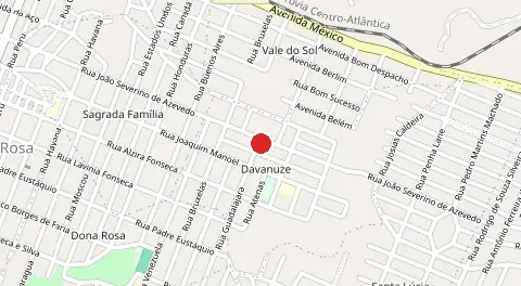 Mapa de Davanuze