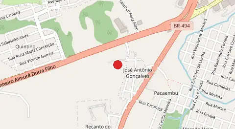 Mapa de João Antônio Gonçalves