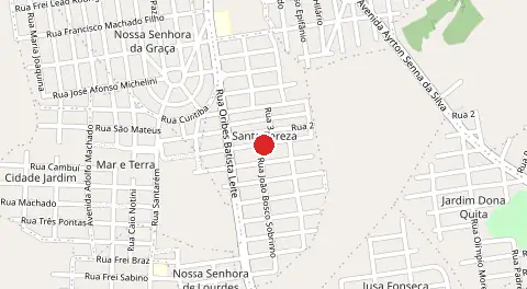 Mapa de Santa Tereza