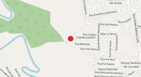 Mapa de Cidade Jardim