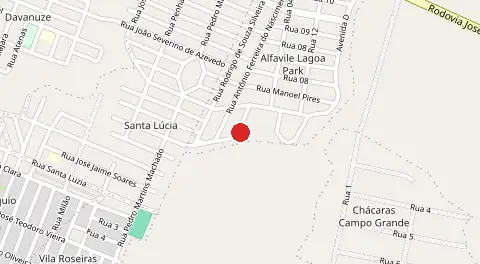 Mapa de Lagoa Park