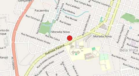 Mapa de Morada Nova