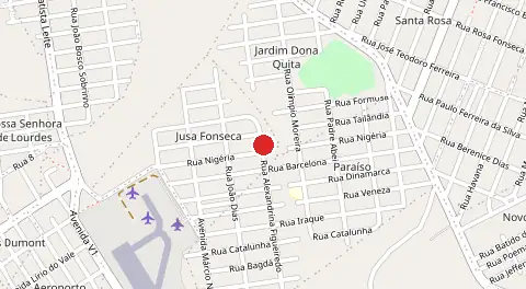 Mapa de Jusa Fonseca
