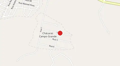 Mapa de Chácaras Campo Grande