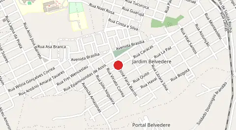 Mapa de Belvedere