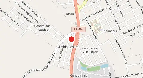Mapa de Geraldo Pereira