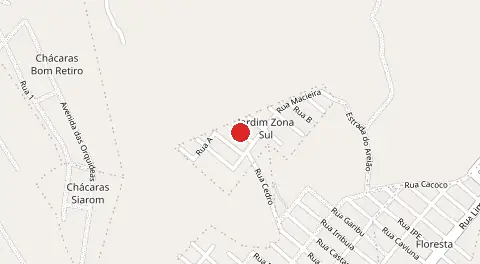 Mapa de Jardim Zona Sul