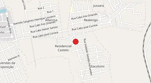 Mapa de Itacolomi