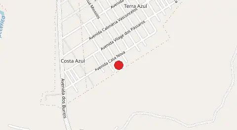 Mapa de Costa Azul