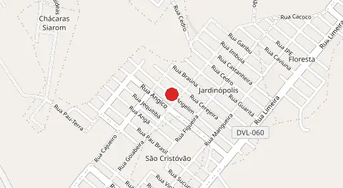 Mapa de Jardinopolis
