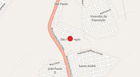 Mapa de São Domingos
