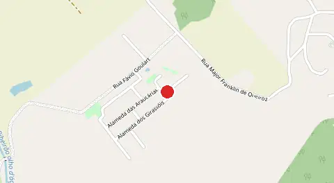 Mapa de Chácaras Santa Rita