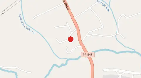 Mapa de Água do Jacutinga