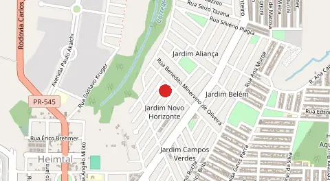 Mapa de Jardim Tabapua