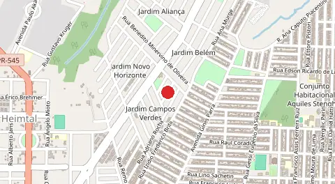 Mapa de Jardim Campos Verdes
