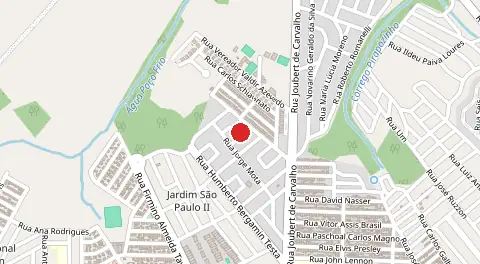 Mapa de Jardim Portal do Sol