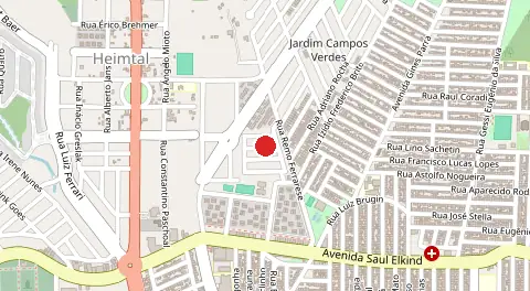 Mapa de Jardim Santa Cruz