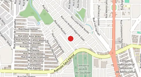 Mapa de Jardim Bom Pastor
