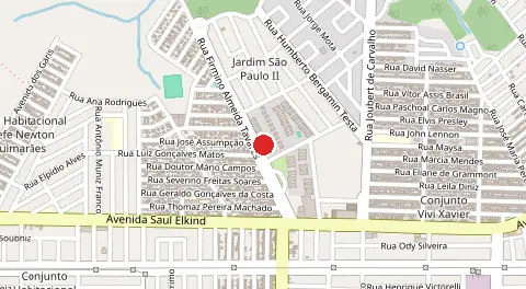 Mapa de Jardim São Paulo II
