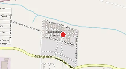 Mapa de Jardim Flores do Campo