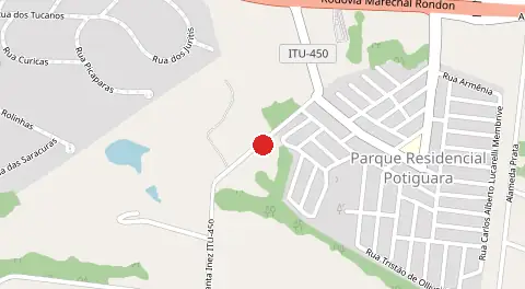 Mapa de Residencial Potiguara