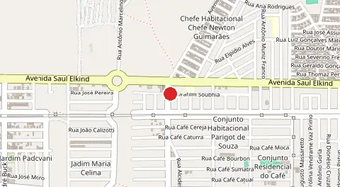 Mapa de Jardim Paraty