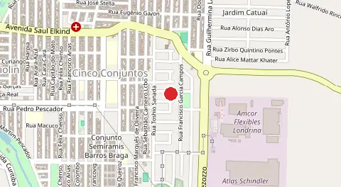 Mapa de Residencial Quadra Norte