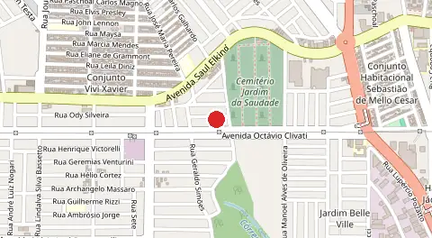 Mapa de Jardim das Palmeiras