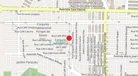 Mapa de Resisencial do Cafe