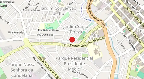 Mapa de Jardim Santa Tereza