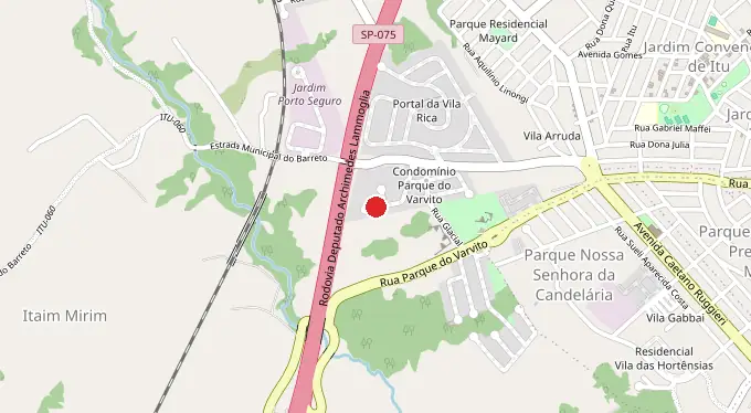 Mapa de Condomínio Varvito