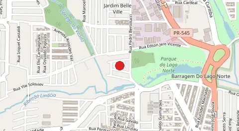 Mapa de Jardim Planalto
