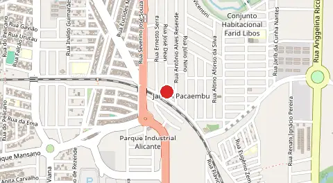 Mapa de Jardim Tropical