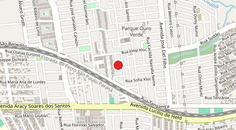 Mapa de Jardim Maria Luiza