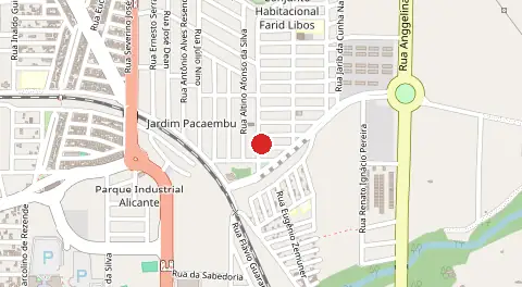 Mapa de Rua Cleon Bueno de Oliveira