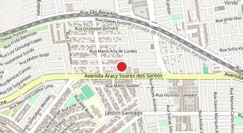 Mapa de Jardim Nova Londrina