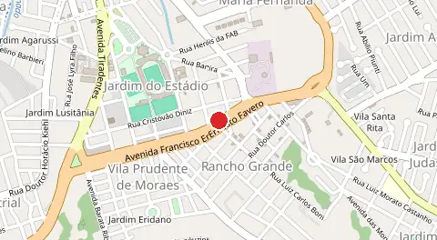 Mapa de Jardim do Estadio