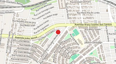 Mapa de Jardim Santa Rita