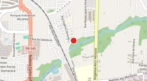 Mapa de Novo Amparo