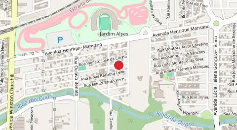 Mapa de Jardim Alpes