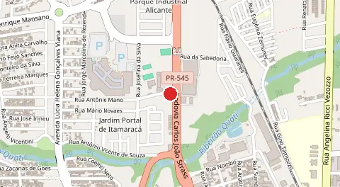 Mapa de Pacaembu