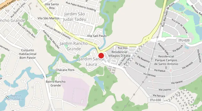 Mapa de Jardim Santa Laura
