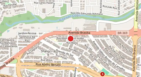 Mapa de Jardim Shangri La