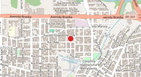 Mapa de Recreio
