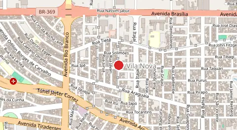 Mapa de Jardim Oguido