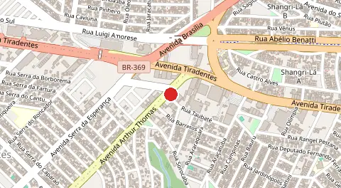 Mapa de Jardim Rodocentro
