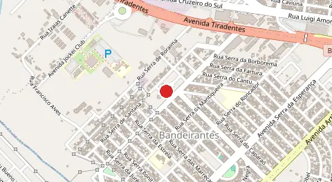 Mapa de Jardim Jockey Club